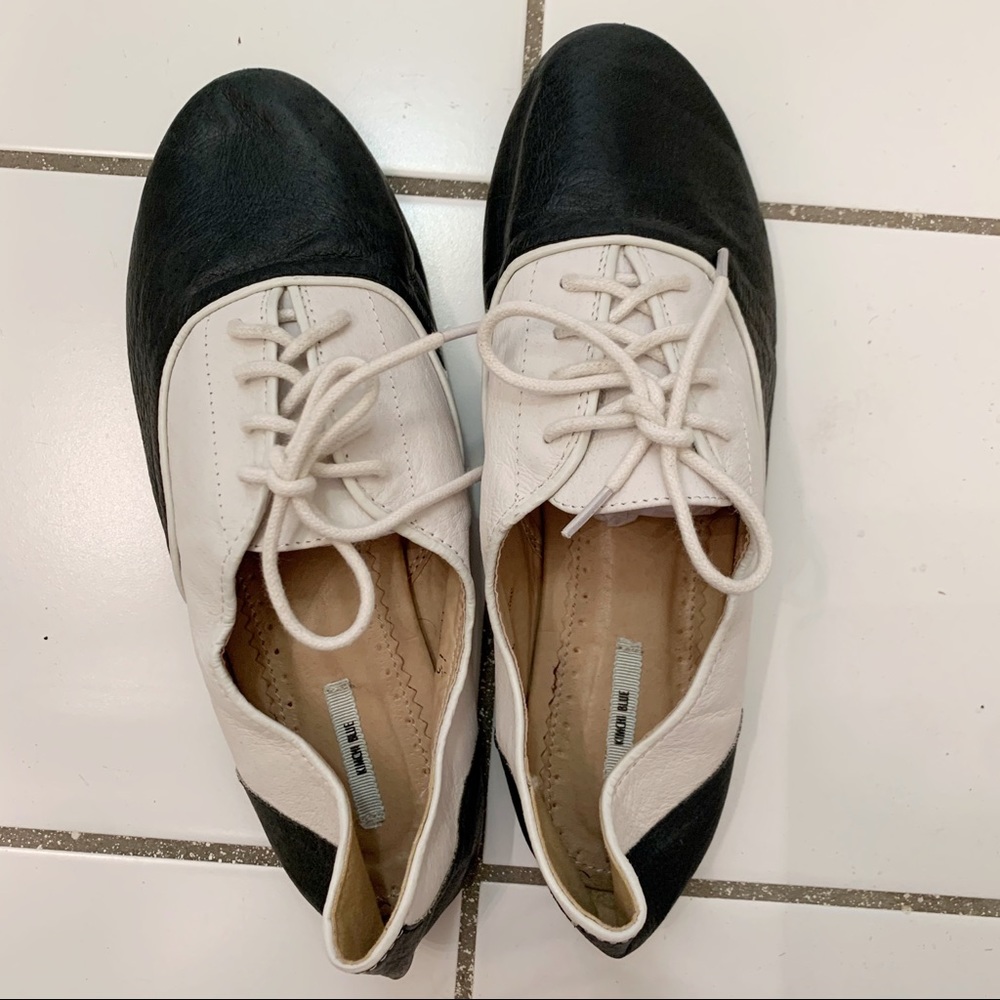 Kimchi Blue Navy & White Shoes